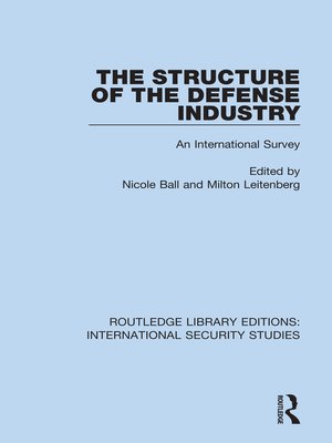 cover image of The Structure of the Defense Industry